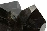 Large Dark Smoky Quartz Crystal Cluster - Brazil #84844-2